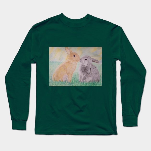 Rabbits Long Sleeve T-Shirt by An.D.L.